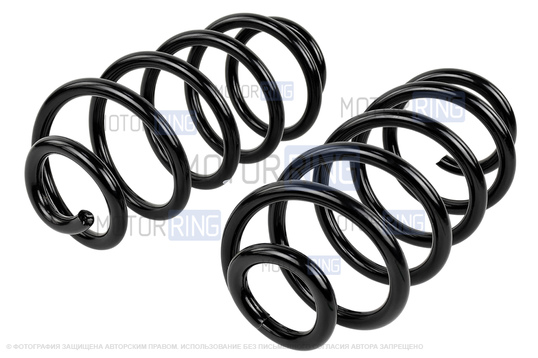 Пружины задней подвески AutoProduct под Sport с занижением 20мм для Лада Веста