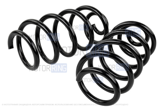 Пружины задней подвески AutoProduct под Sport с занижением 20мм для Лада Веста