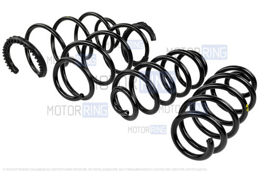 Комплект пружин AutoProduct под Sport с занижением для Лада Веста SW_1