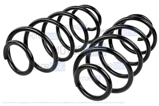 Пружины передней подвески НПЦ без занижения для Лада Калина, Калина 2, Гранта_1