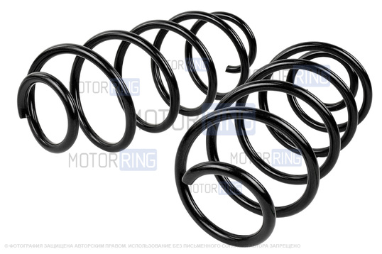 Пружины передней подвески НПЦ без занижения для Лада Калина, Калина 2, Гранта