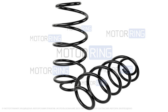 Пружины передней и задней подвески НПЦ без занижения для Лада Калина, Калина 2, Гранта