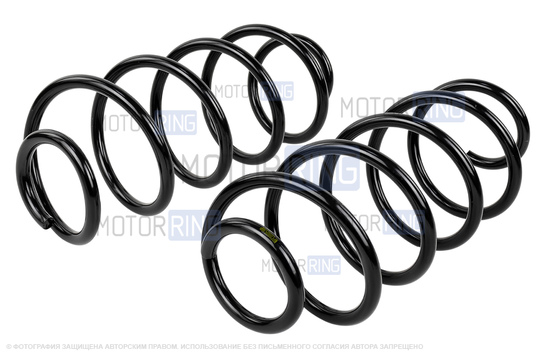 Пружины передней и задней подвески НПЦ без занижения для Лада Приора