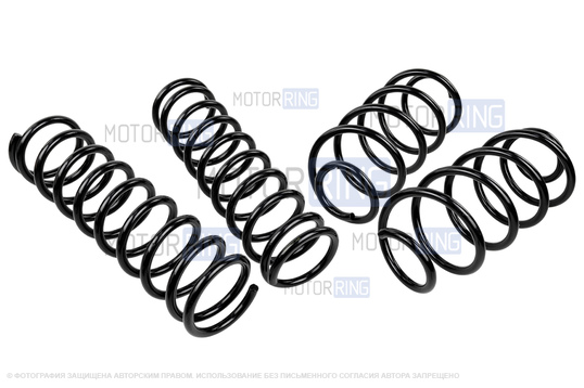 Пружины передней и задней подвески НПЦ без занижения для Лада Приора