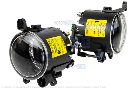 Комплект подключения ПТФ AL и рамками для Лада Приора SE, Приора 2