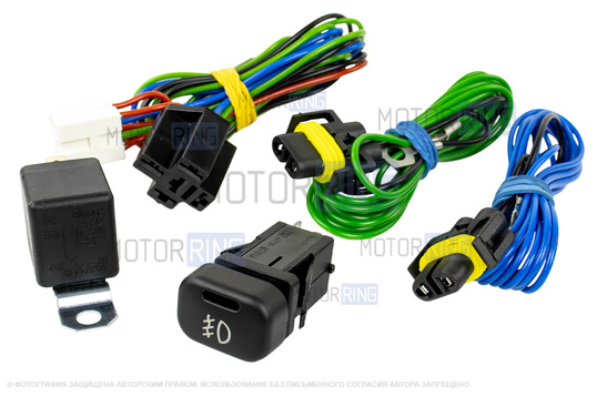 Проводка ML подключения противотуманных фар (ПТФ) для Шевроле Нива с 2009 года_1