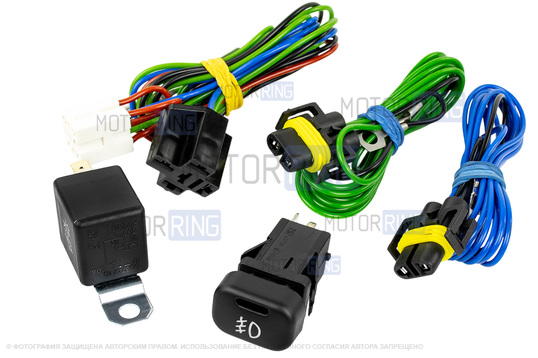Проводка ML подключения противотуманных фар (ПТФ) для Шевроле Нива с 2009 года