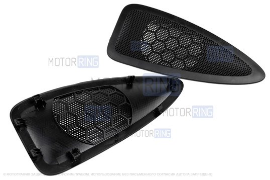 Оригинальный комплект аудиоподготовки (пластиковые сетки динамиков в двери) для Лада Гранта, Гранта FL, Калина 2