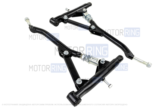 Рычаги регулируемые передние AutoProduct Sport для ВАЗ 2108-21099, 2110-2112, 2113-2115, Лада Гранта, Гранта FL, Калина, Калина 2, Приора, Датсун_1