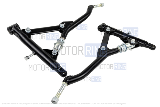 Рычаги регулируемые передние AutoProduct Sport для ВАЗ 2108-21099, 2110-2112, 2113-2115, Лада Гранта, Гранта FL, Калина, Калина 2, Приора, Датсун