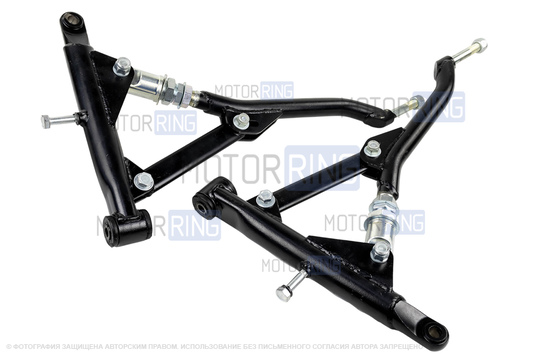Рычаги регулируемые передние AutoProduct Sport для ВАЗ 2108-21099, 2110-2112, 2113-2115, Лада Гранта, Гранта FL, Калина, Калина 2, Приора, Датсун