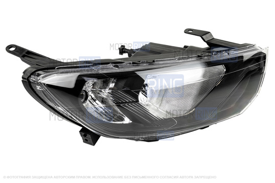 Блок фара ML правая под электрокорректор для Лада Гранта FL с 2023 г.в.