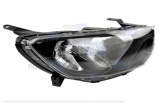 Блок фара ML правая под электрокорректор для Лада Гранта FL с 2023 г.в.