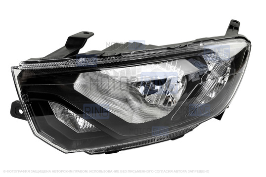 Блок фара ML левая под электрокорректор для Лада Гранта FL с 2023 г.в._1