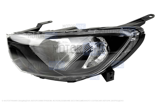 Блок фара ML левая под электрокорректор для Лада Гранта FL с 2023 г.в.