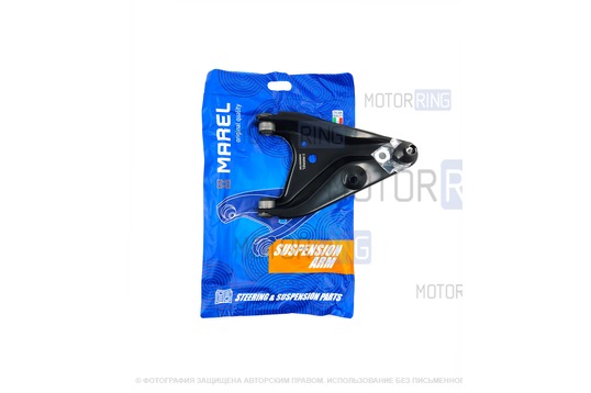 Рычаг подвески MAREL левый в сборе (с боковой проточкой) для Лада Ларгус, Ларгус FL, Икс Рей, Рено Логан, Сандеро с 2013 г.в._1