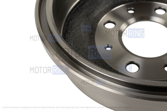 Тормозной барабан ПТИМАШ для ВАЗ 2108-21099, 2110-2112, 2113-2115, Лада Калина, Калина 2, Приора, Гранта, Датсун