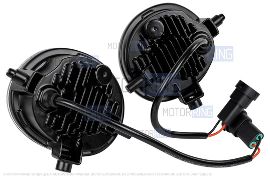 Диодные ПТФ Sal-Man 50W 6400lux для Мазда 3, 6, CX5