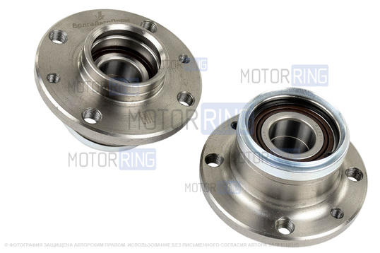 Ступицы задних колес в сборе с подшипниками (2шт) для ВАЗ 2108-21099, 2113-2115