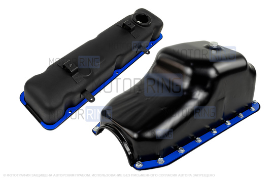 Прижимные пластины MR стальногo штампoванногo пoддонa каpтepa и клапанной крышки для ГАЗ Газель, Соболь, УАЗ 452, 469, Хантер