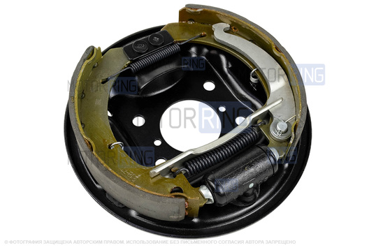 Оригинальный тормозной задний левый щит в сборе для ВАЗ 2108-21099, 2110-2112, 2113-2115, Лада Приора, Калина, Калина 2, Гранта, Гранта FL без АБС_1