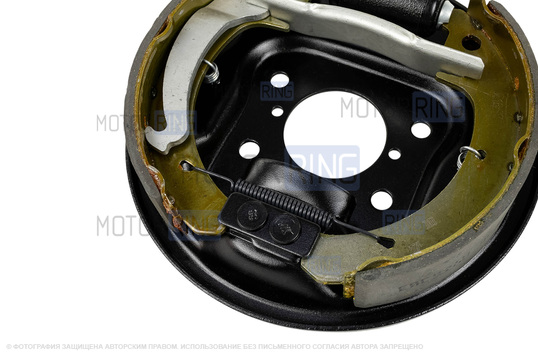 Оригинальный тормозной задний левый щит в сборе для ВАЗ 2108-21099, 2110-2112, 2113-2115, Лада Приора, Калина, Калина 2, Гранта, Гранта FL без АБС