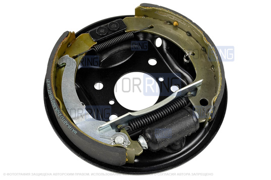 Оригинальный тормозной задний правый щит в сборе для ВАЗ 2108-21099, 2110-2112, 2113-2115, Лада Приора, Калина, Калина 2, Гранта, Гранта FL без АБС_1