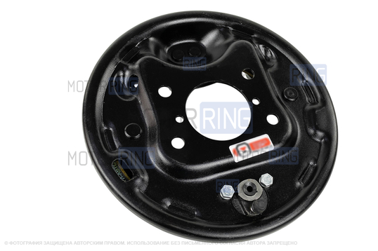 Оригинальный тормозной задний правый щит в сборе для ВАЗ 2108-21099, 2110-2112, 2113-2115, Лада Приора, Калина, Калина 2, Гранта, Гранта FL без АБС