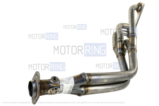 Паук 4-2-1 DK Pro на двухболтовом фланце для 8 кл ВАЗ 2108-21099, 2113-2115