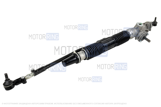 Рулевая рейка с тягами 3.1 оборота без наконечников для Лада Калина, Гранта