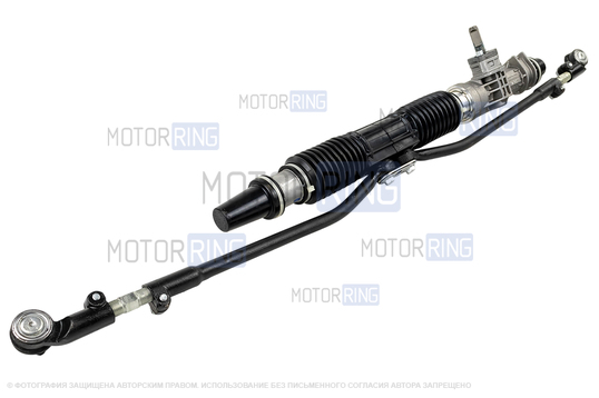 Рулевая рейка с тягами 3.1 оборота без наконечников для Лада Калина, Гранта