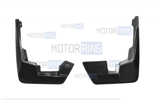 Брызговики широкие передние PT Group для Лада Ларгус, Renault Logan, Sandero с 2009 г.в._1