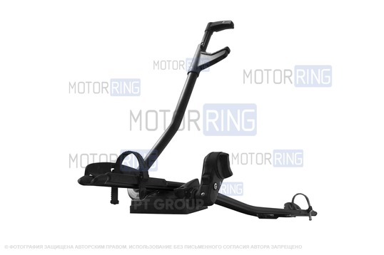 Автомобильное велокрепление Pt Group алюминиевое черное_1