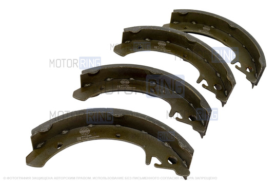 Задние тормозные колодки АТС для ВАЗ 2108-21099, 2110-2112, 2113-2115, Лада Калина, Калина 2, Приора, Гранта, Гранта FL, Датсун без АБС_1