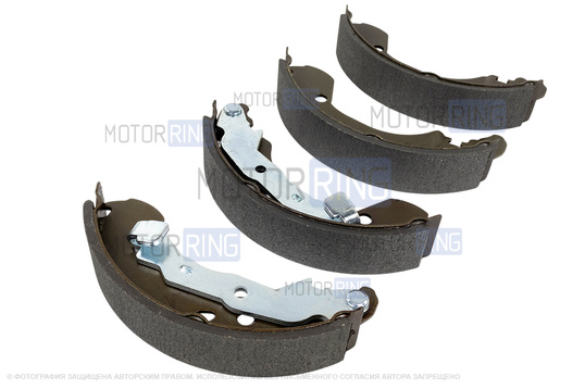 Задние барабанные тормозные колодки SENFINECO для Лада Веста, Веста SW, Nissan Micra, Note, Renault Logan, Sandero_1