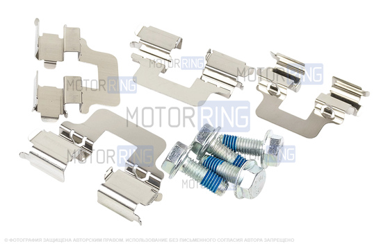 Задние керамические тормозные колодки МАВИКО Pro под дисковые тормоза для Лада Калина Спорт, Калина 2 Спорт, Гранта Спорт, Веста, Веста NG, Икс Рей