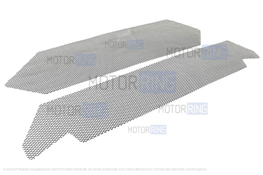 Комплект защитных сеток радиатора AutoMax для Лада Искра, Искра SW Кросс