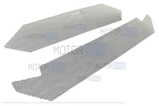 Комплект защитных сеток радиатора AutoMax для Лада Искра, Искра SW Кросс