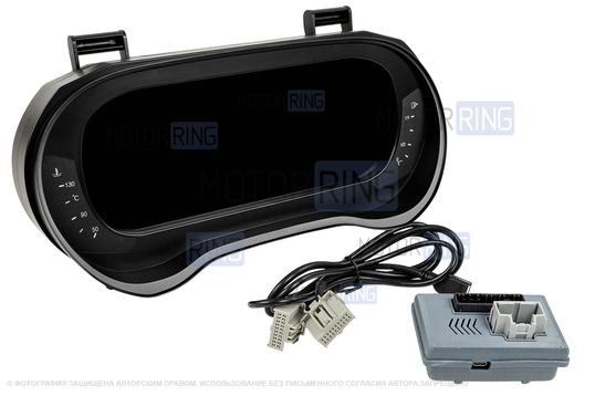 Цифровая комбинация приборов WIDОРRО для Лада Искра_1