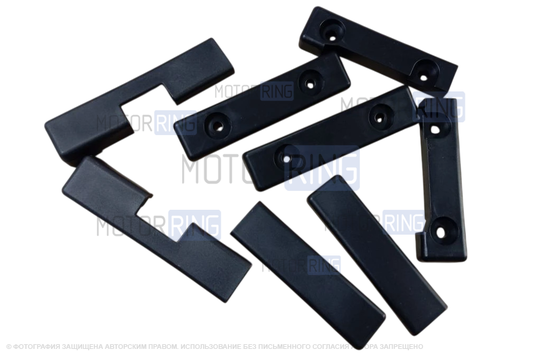 Защитные накладки планок брызговиков для Лада 4х4, Нива Легенд