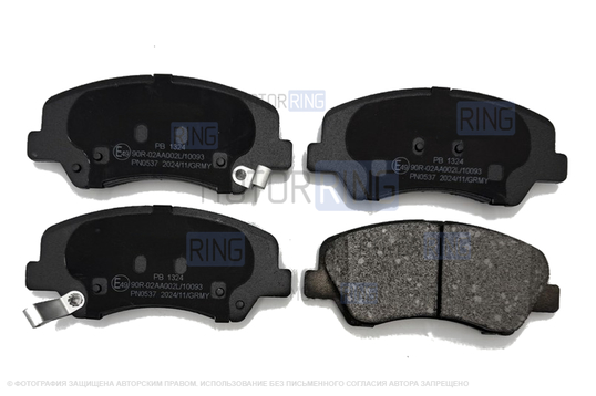 Передниие тормозные колодки SENFINECO для Hyundai Solaris, KIA Rio с 2017 г.в._1