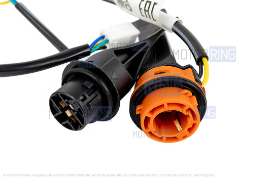 Патроны ДХО и указателя поворота (2шт) в блок фары для Лада Веста