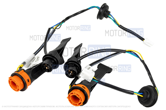 Патроны ДХО и указателя поворота (2шт) в блок фары для Лада Веста