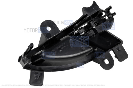 Комплект из двух ручек дверей с серебристыми крючками для Лада Веста