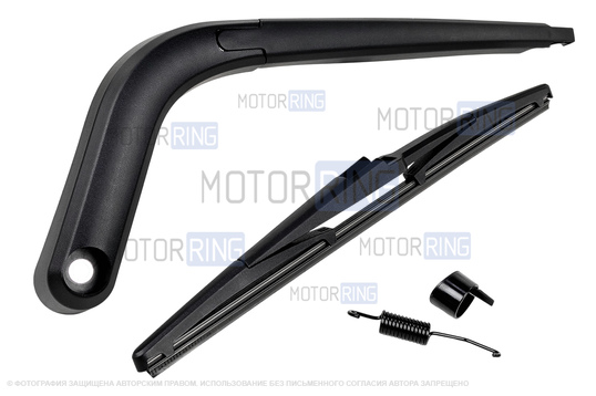 Задний рычаг стеклоочистителя Sem-Ali в сборе с щеткой для Лада 4х4, Нива Легенд