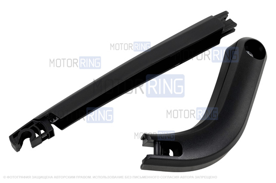 Задний рычаг стеклоочистителя Sem-Ali в сборе с щеткой для Лада 4х4, Нива Легенд