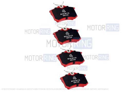 Задние тормозные колодки МАВИКО под дисковые тормоза для Audi A1, Skoda Fabia 2, Octavia 2, Octavia 3, Yeti, Superb 1, Rapid, Volkswagen Polo 5, Bora 1, Golf 4-6, Caddy 3
