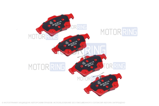 Задние тормозные колодки МАВИКО под дисковые тормоза для Ford C-Max 2, Focus 3, Kuga 2, Volvo C30, S40 2, V40, Mazda 3