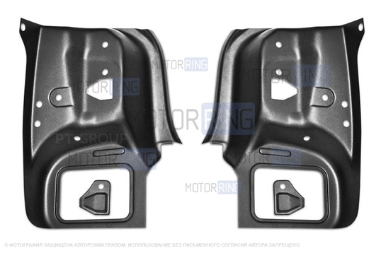 Внутренняя облицовка задних фонарей PT Group для Renault Logan с 2014 г.в.