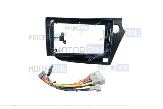 Комплект под установку 9-ти дюймовой мультимедиа для Honda Insight 2 RHD B 2009-2014 г.в.